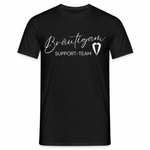 Männer T-Shirt "Bräutigam Support Team"